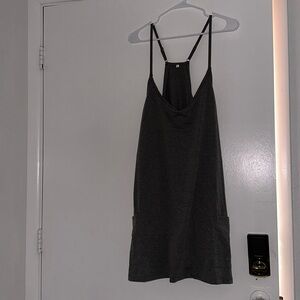 NEW Gray Athletic Dress with Shorts
